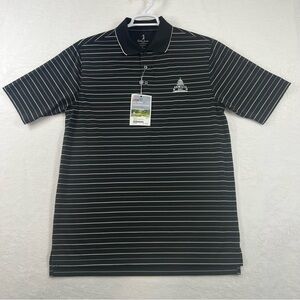 Bobby Jones Performance Men's Black Striped Polo Shirt 2011 US Open